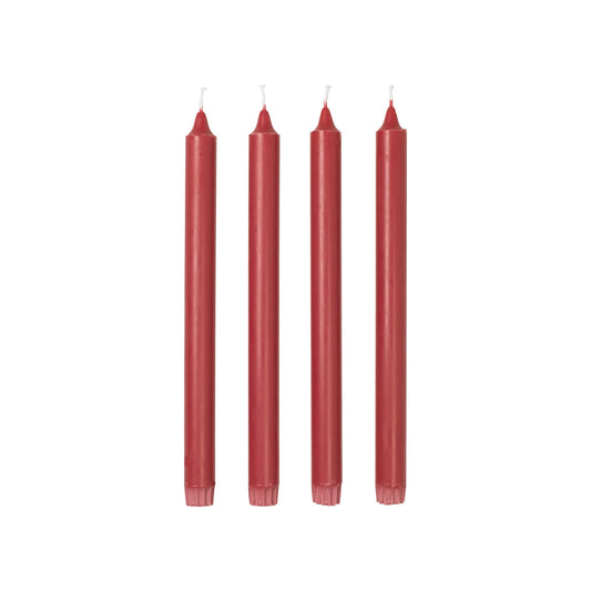 Taper Candles Truly Red