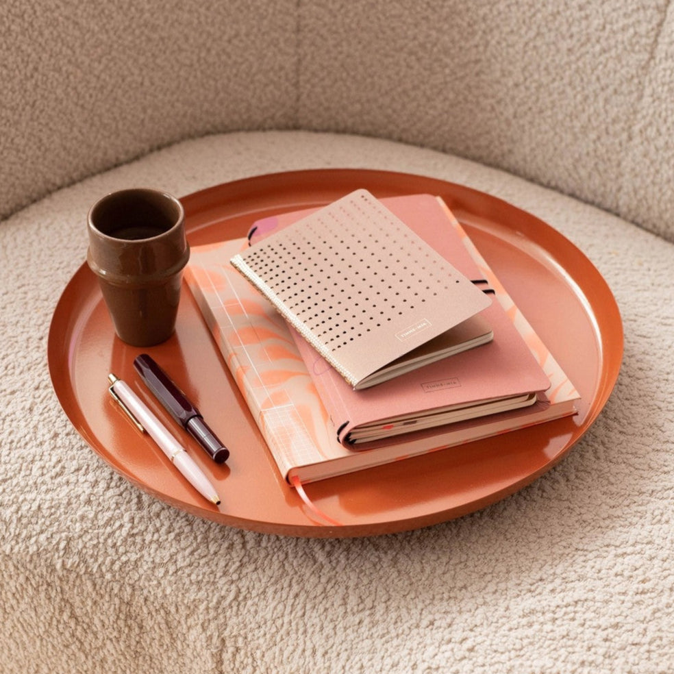 Notebook Orange waves