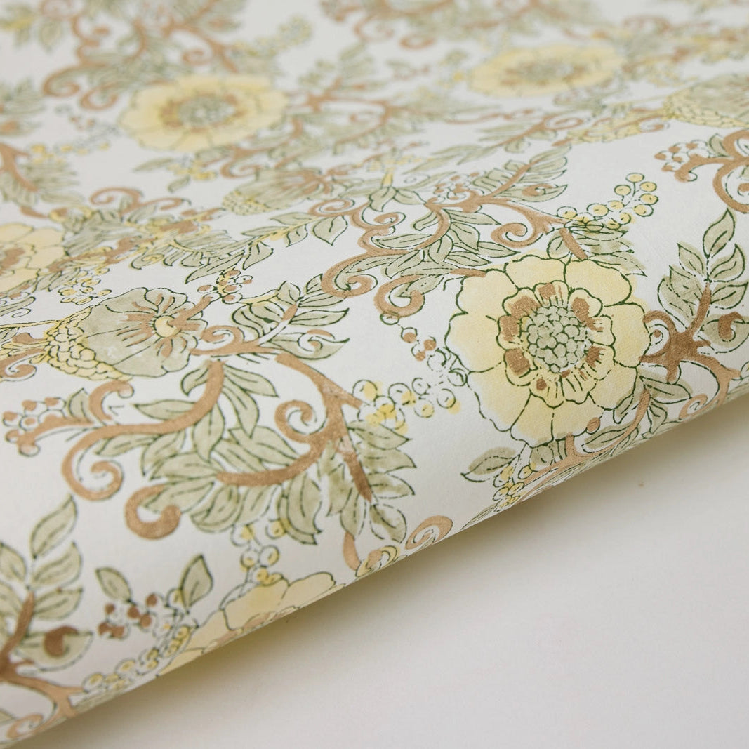 Rose Buttercream Wrapping Paper