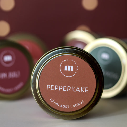 PEPPERKAKE duftlys lite