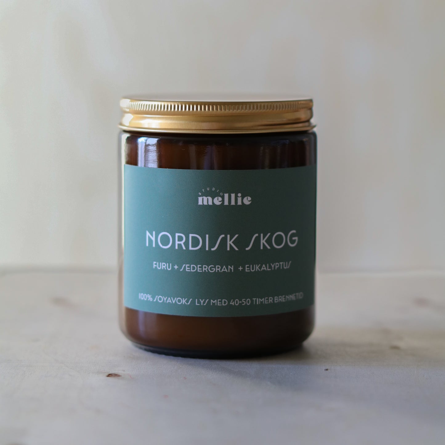 NORDISK SKOG duftlys stort