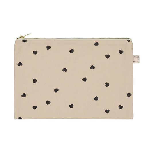 Lili Pouch Heart Sand