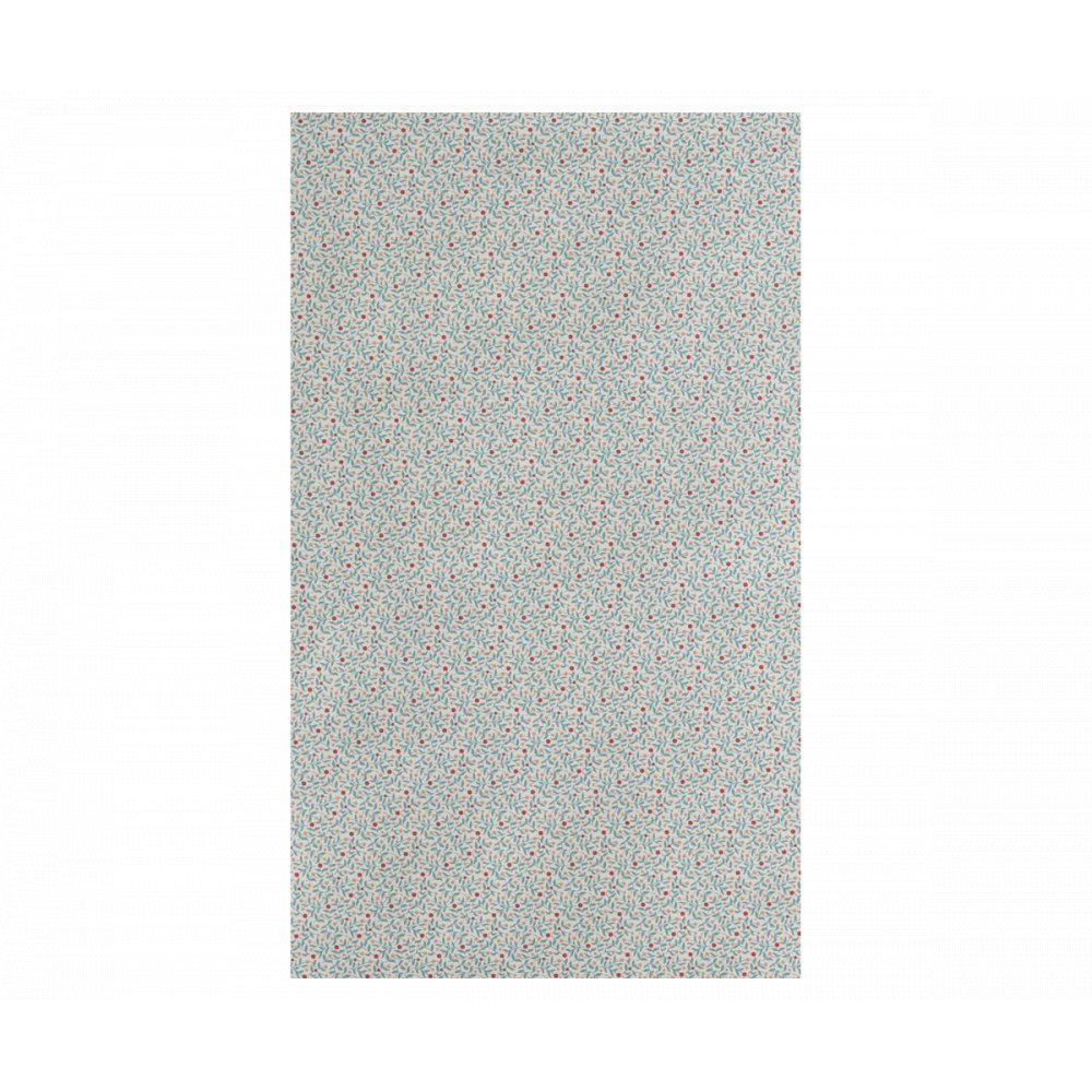 Gift Wrap Berry Branches Blue