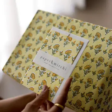 Ditsy Floral Sunshine Card