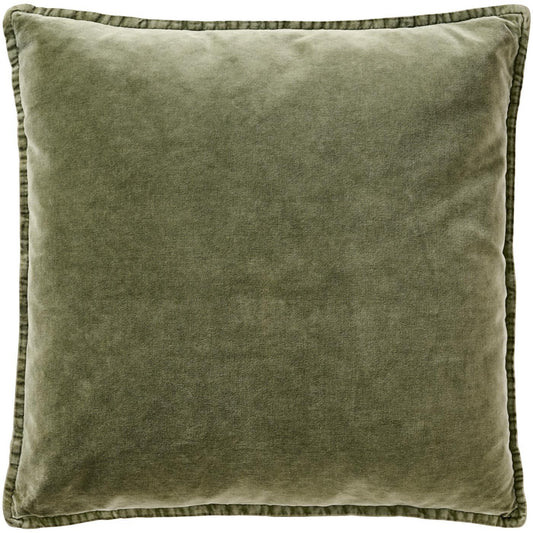 Putetrekk Velour Olive
