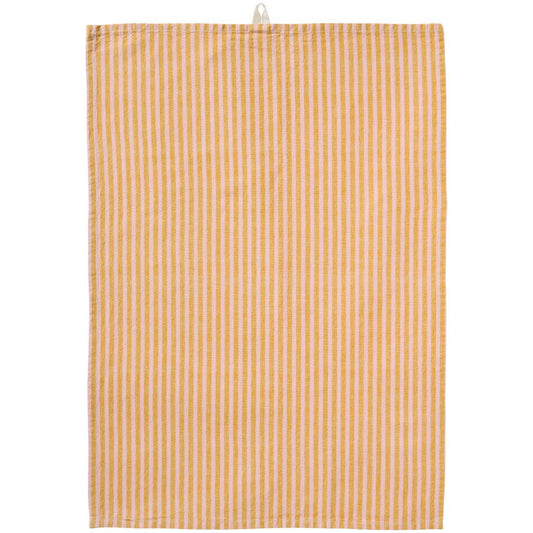 Kjøkkenhåndkle Oker / rosa striper