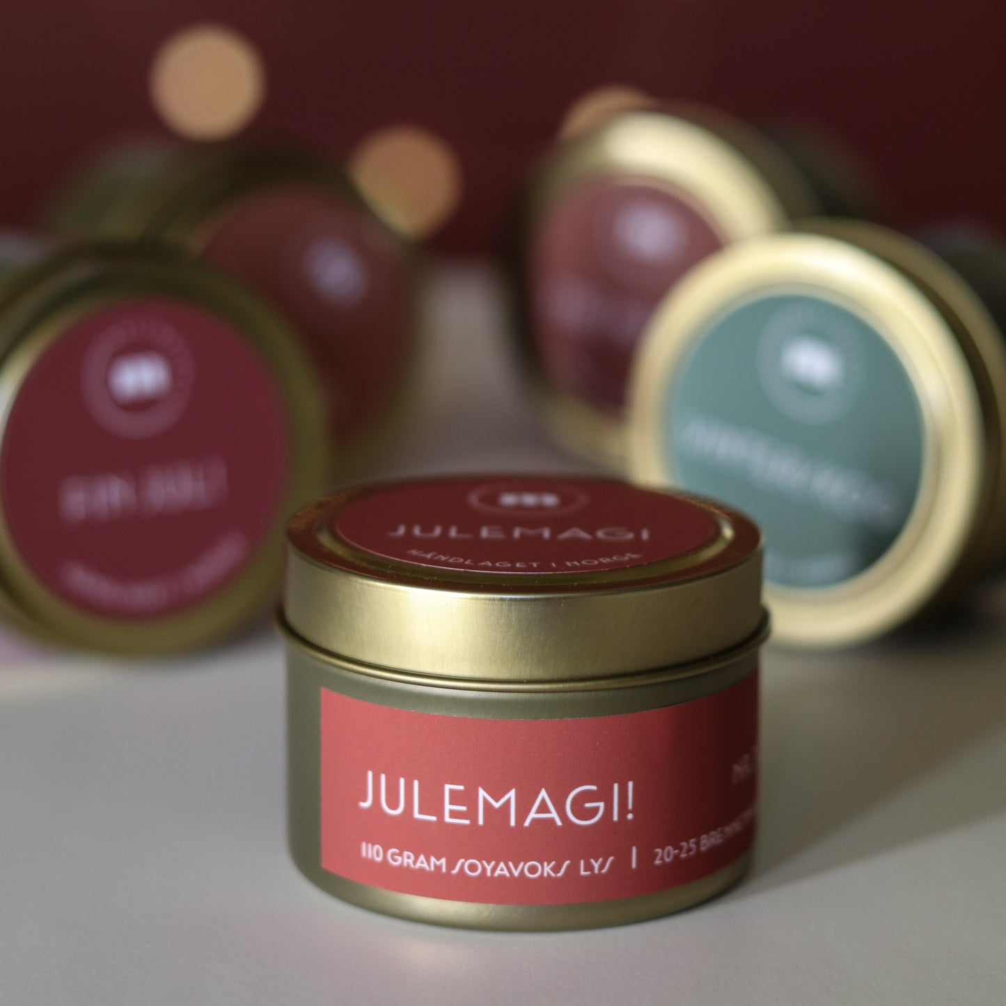 JULEMAGI duftlys lite