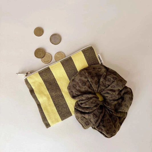Marie Purse Stripes Lemon