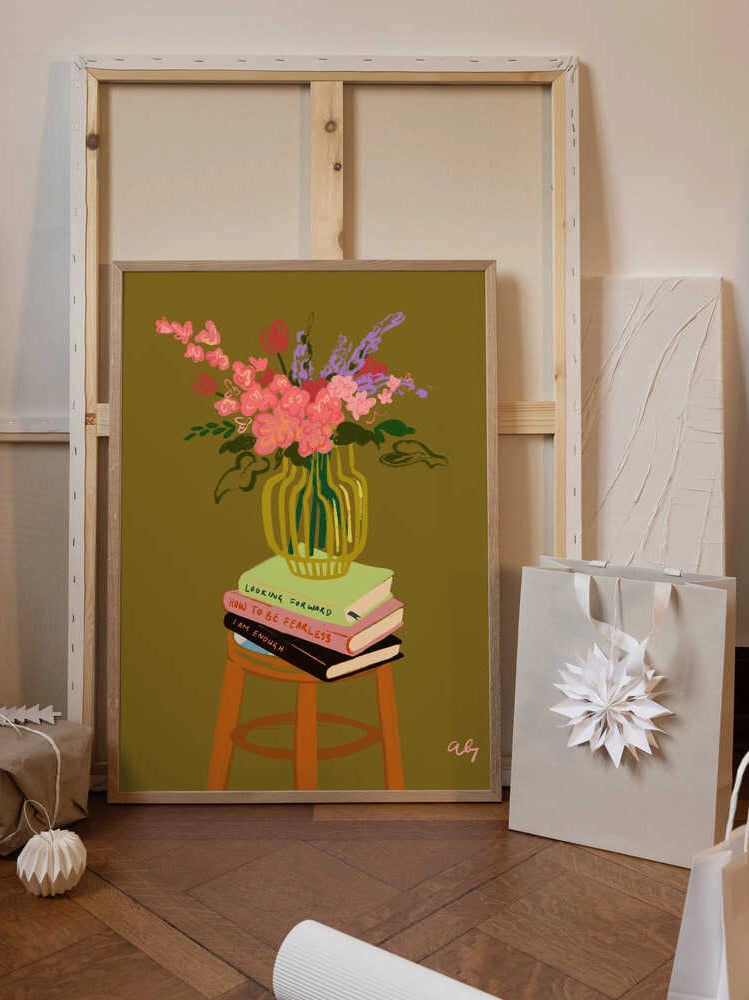 Floral Vase 30x40