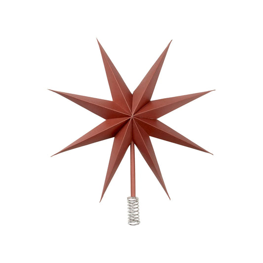 Star Tree Topper Red