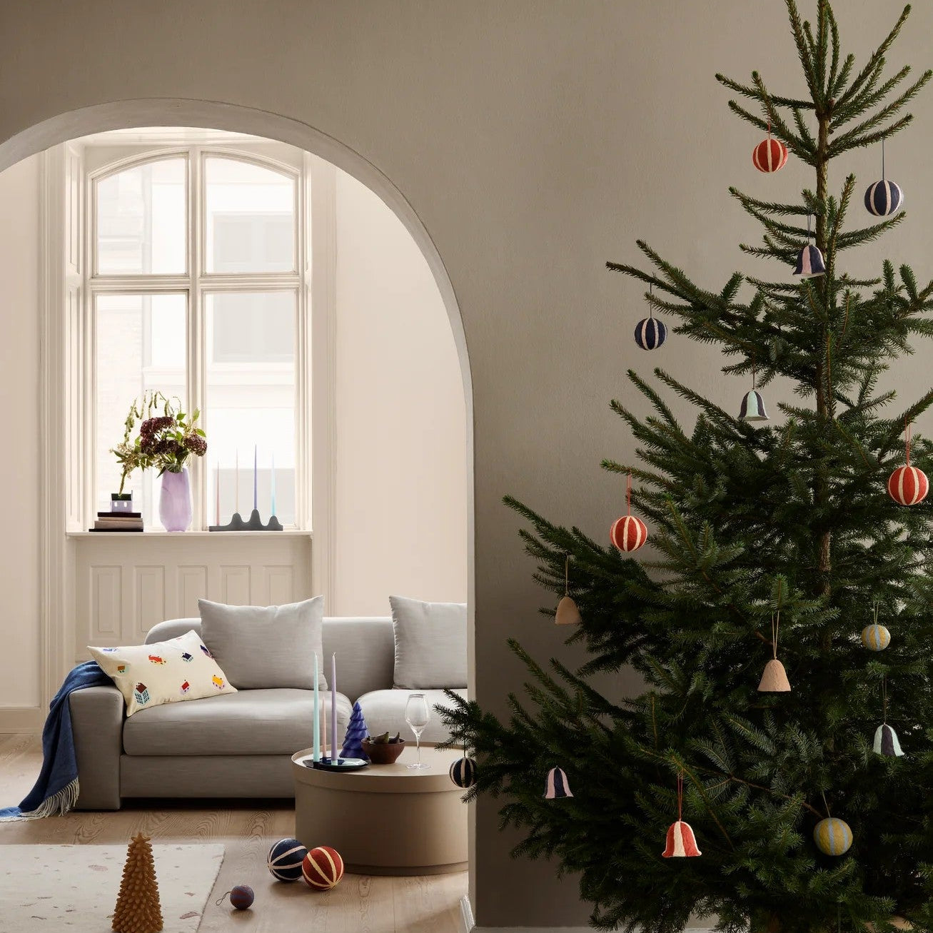 Pulp Stripe Juletrepynt