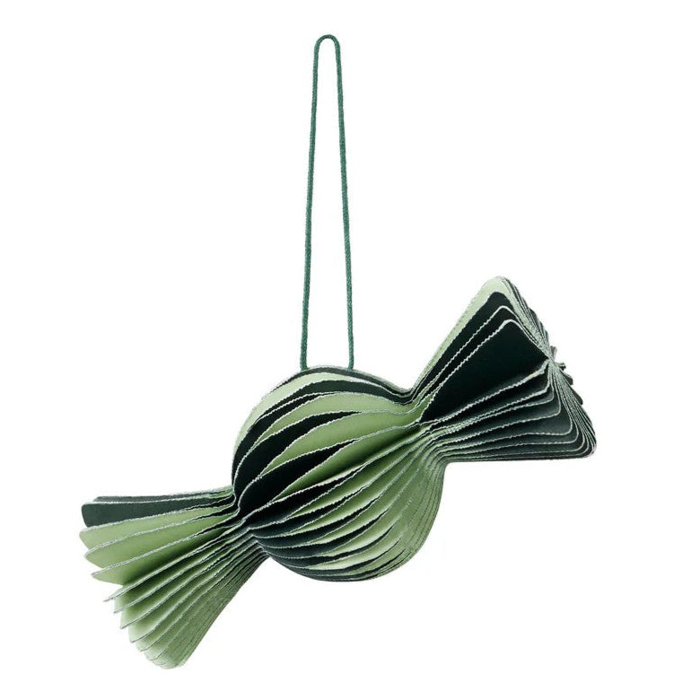 Caramel Green Juletrepynt