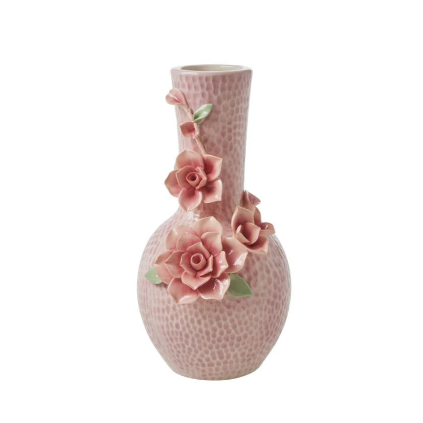 Vase Flower Sculpture Pink