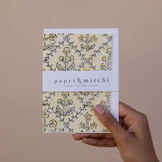 Floral Lattice Buttercream Card