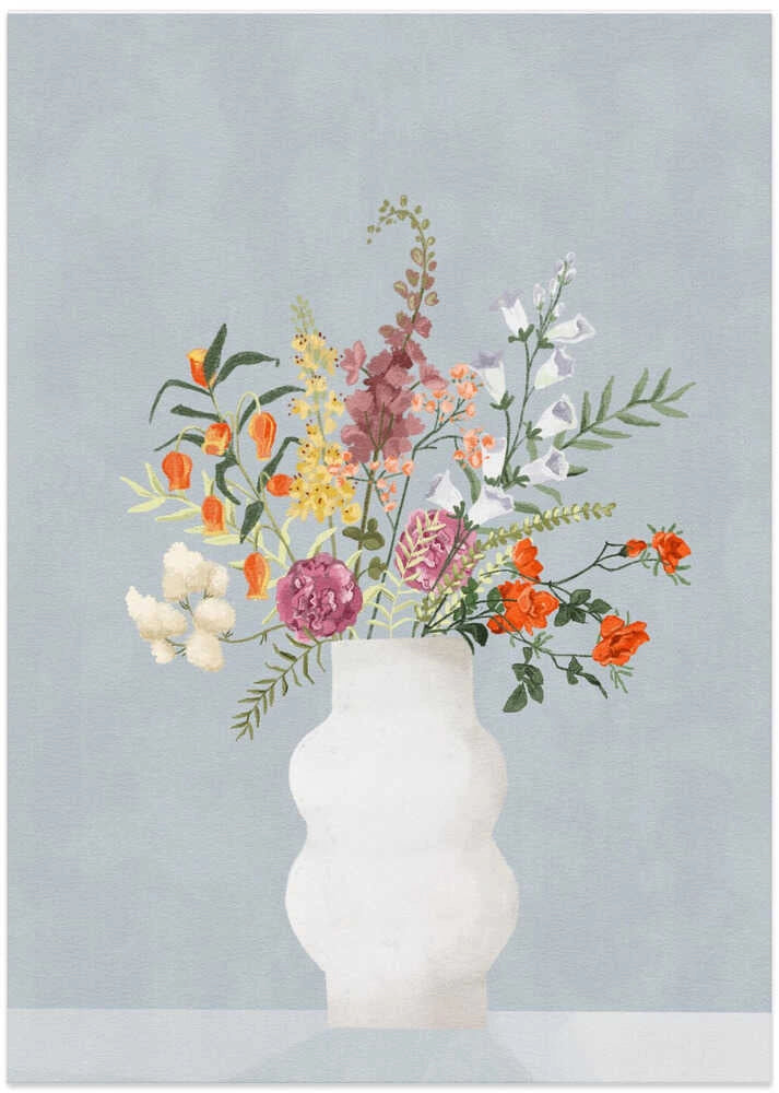 Flowers In Vase 30x40