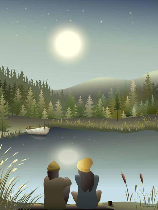 Poster Moonlight with you 30x40