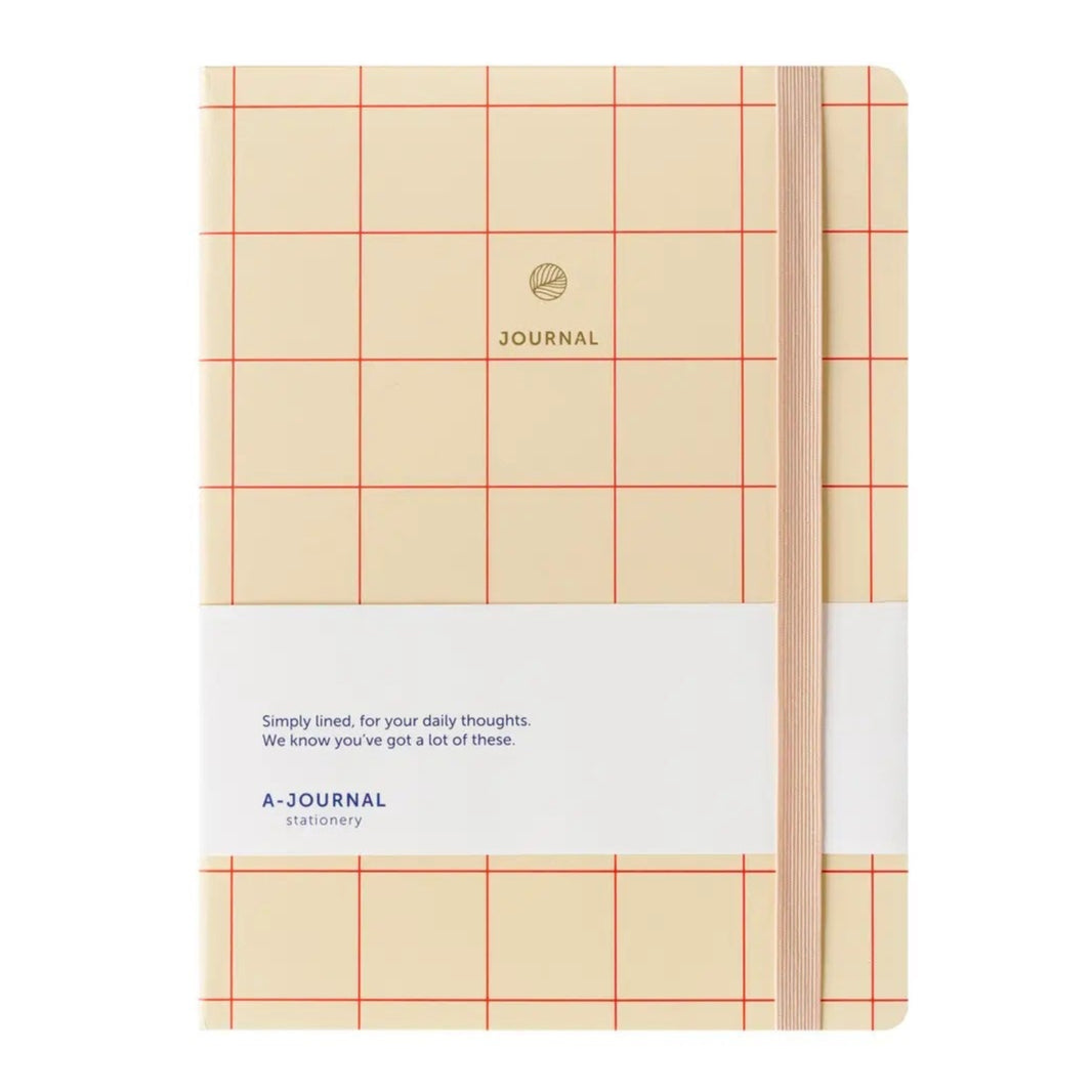 Notebook Checkered Red