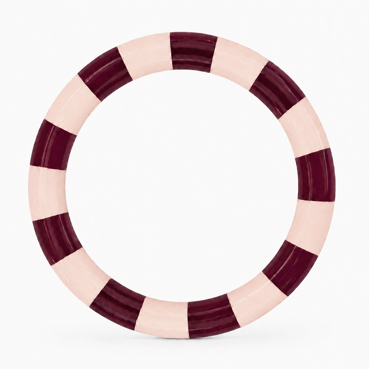 Stripe Bracelet Poppy Blush