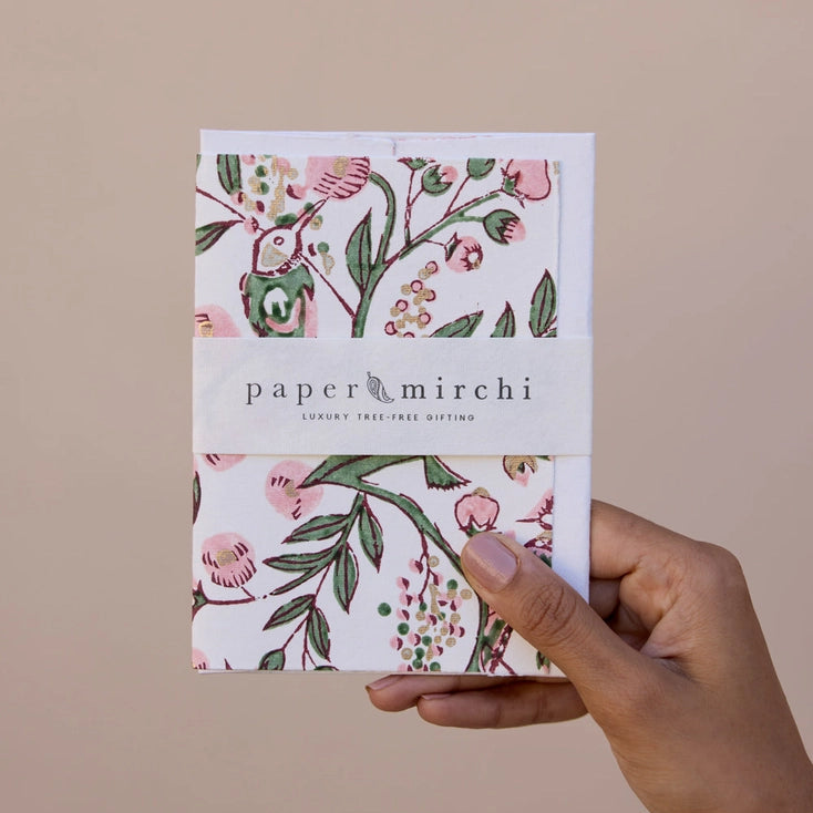 Song Birds Blush Card