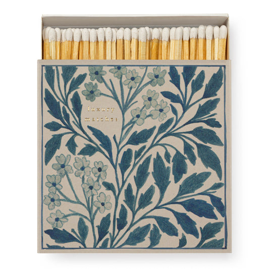 Fyrstikker Blue Floral