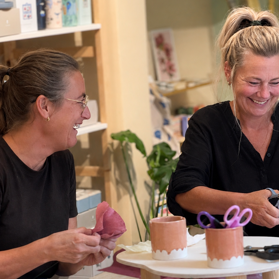 Workshop Papirblomster