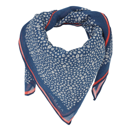 Leaf Bandana Indigo