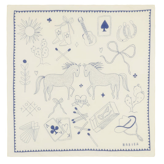 Polly Solo Bandana Japan Blue