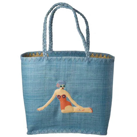 Raffia Bag Lady Swimster