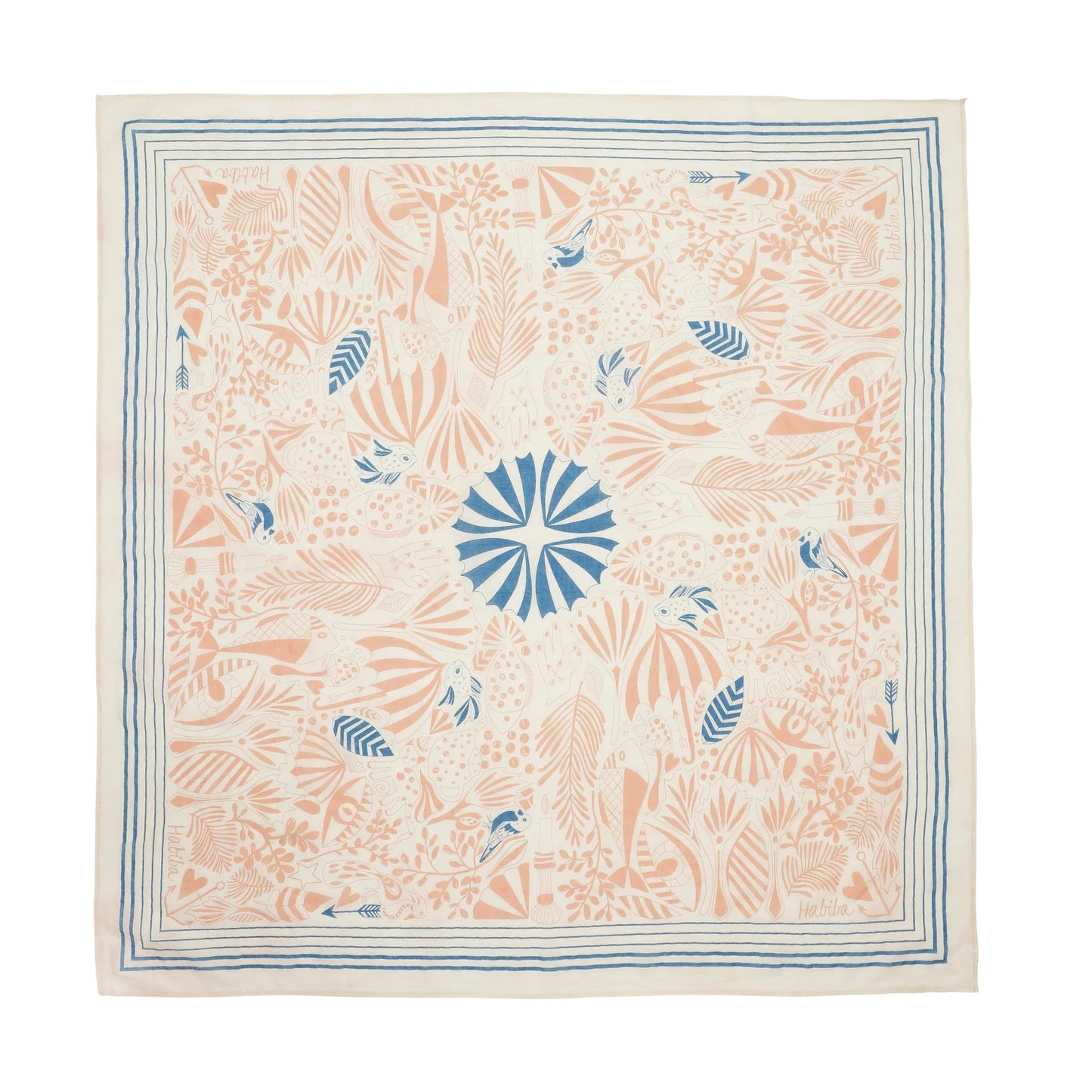 Bibi Scarf Flamingo