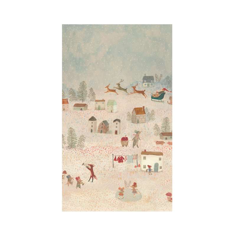 Gift Wrap Santa is Coming
