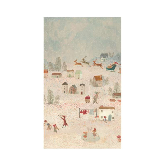 Gift Wrap Santa is Coming