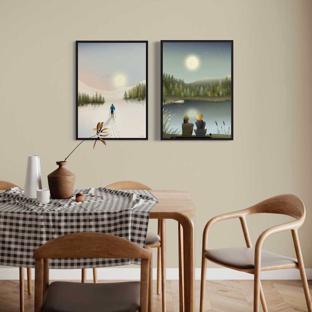 Poster Moonlight with you 30x40