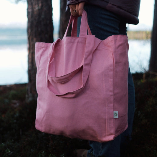 Organic Tote Premium Pink