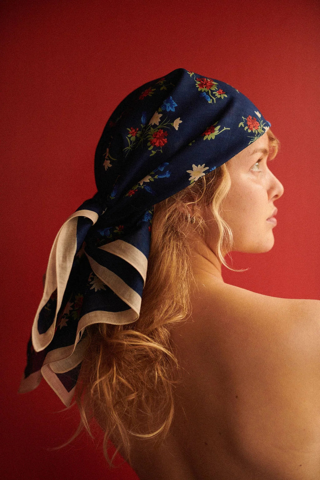 Edelweiss Scarf Indigo