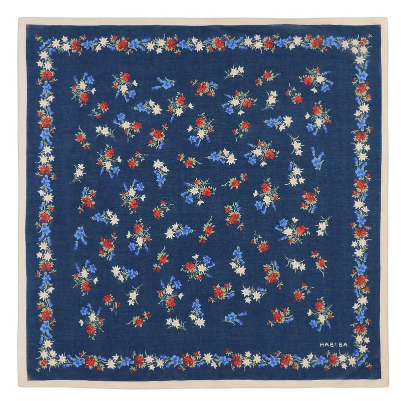 Edelweiss Scarf Indigo