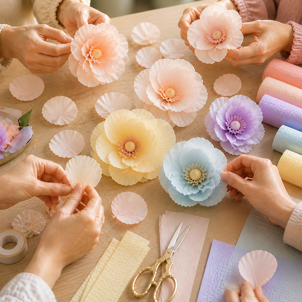 Workshop Papirblomster