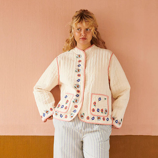 Flora China Jacket Vanilla