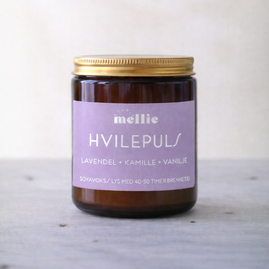 Hvilepuls duftlys stort