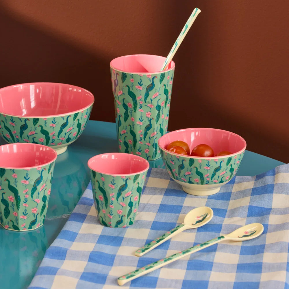 Melamine Cup Peacock