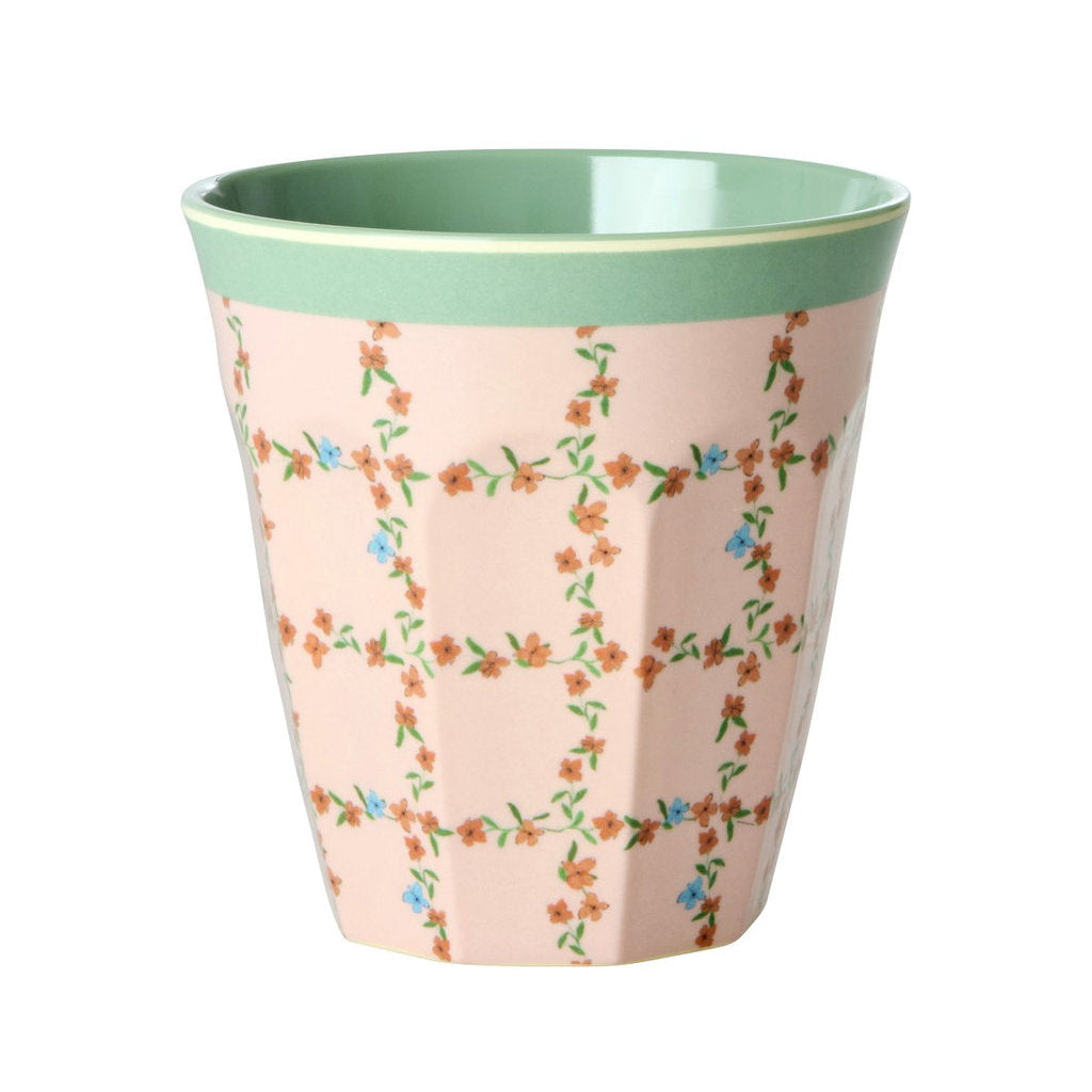 Melamine Cup Checkered Stensil