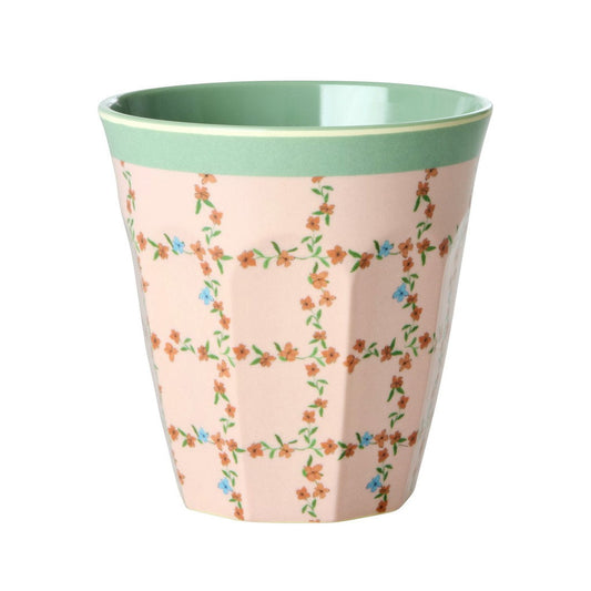 Melamine Cup Checkered Stensil