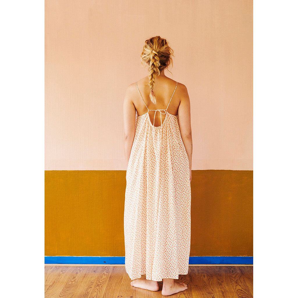 New Dawn Strap Dress Berry