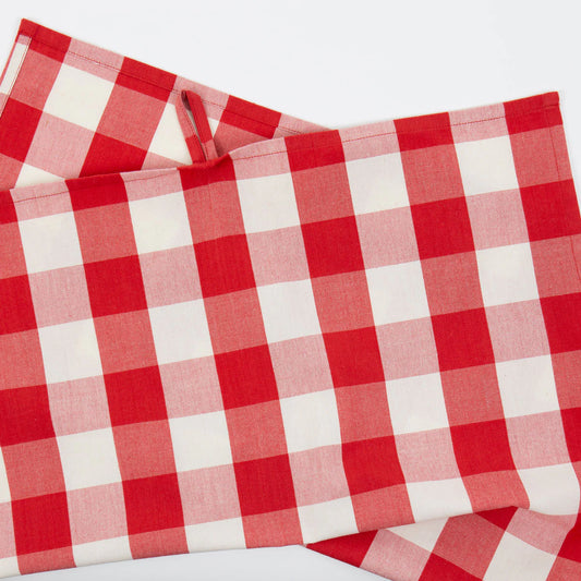 Noel Kjøkkenhåndkle Røde ruter
