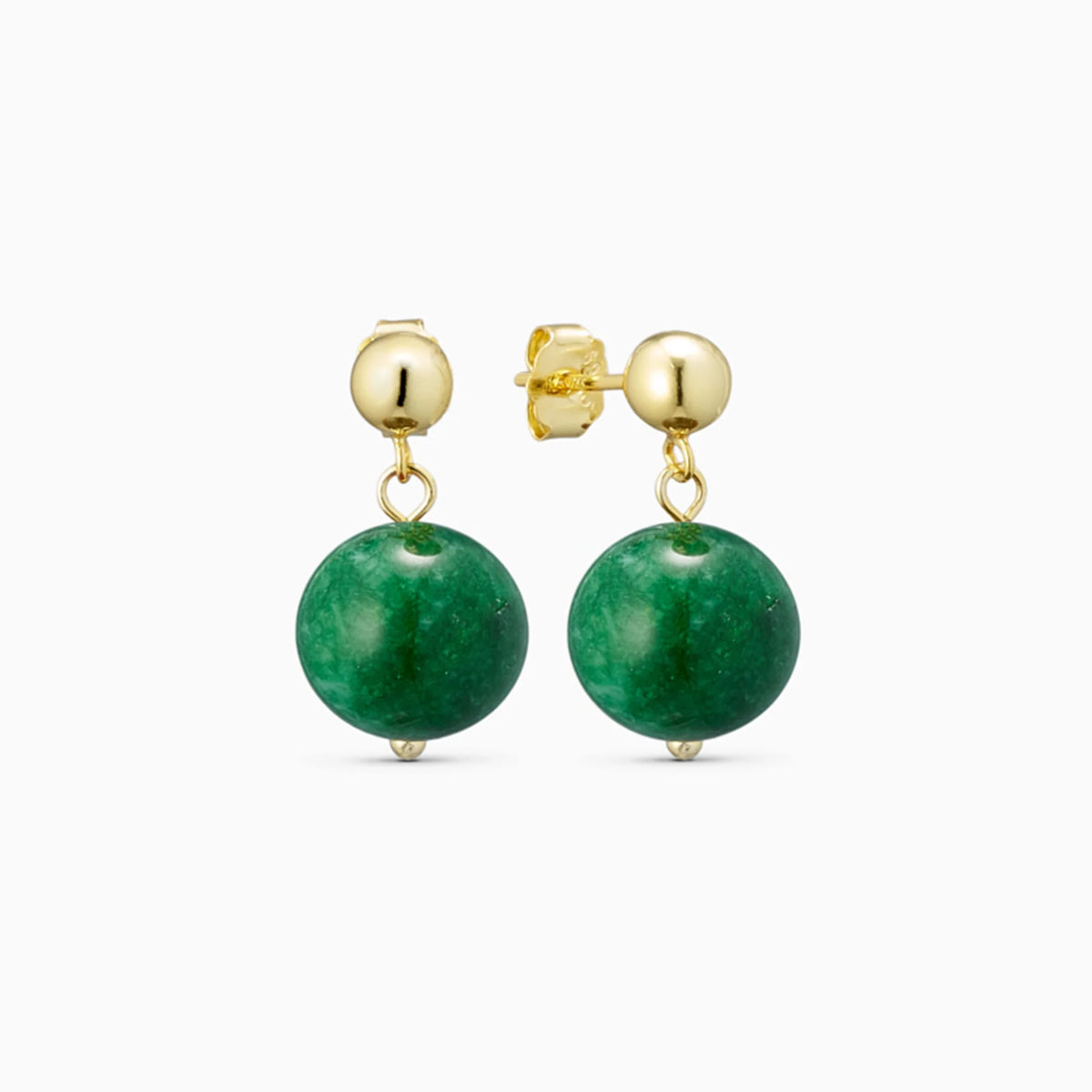 Nora Green Jade Earrings