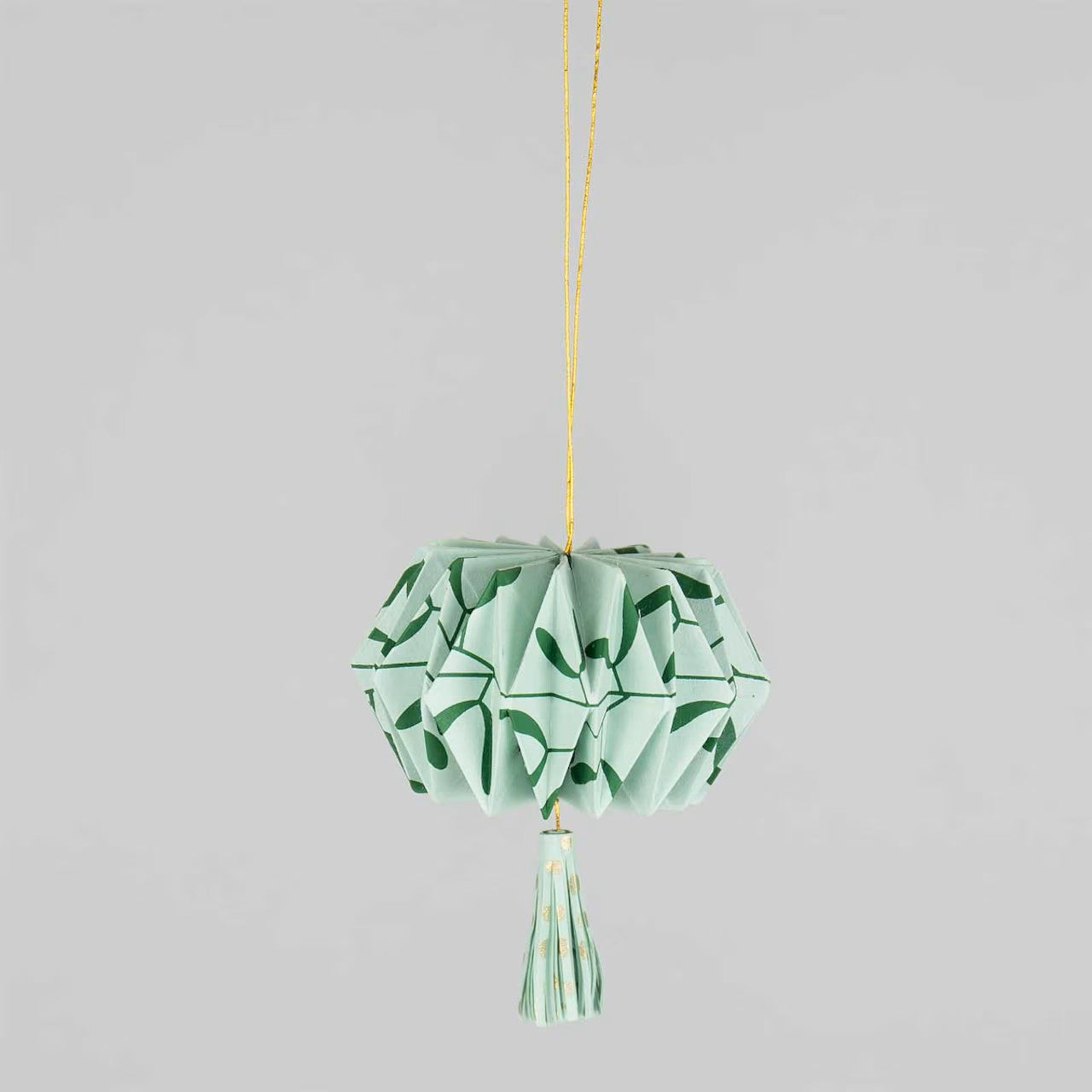 Origami Julepynt Grønn