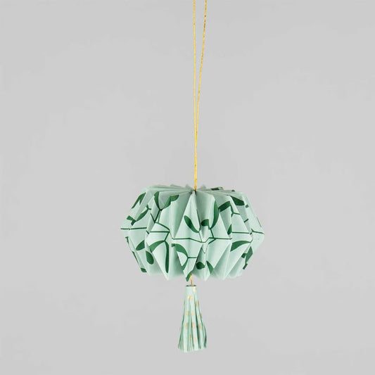 Origami Julepynt Grønn