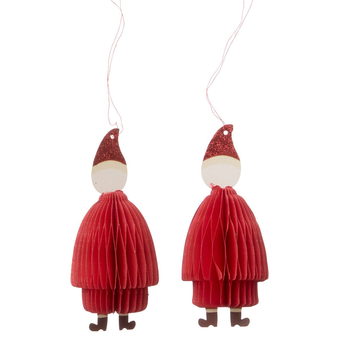Honeycomb Santa Ruby 2 pk
