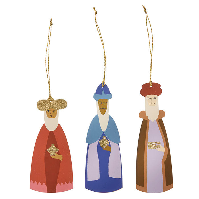 Paper Ornaments Wise Men