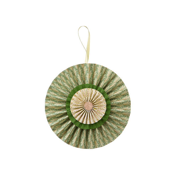 Paper Rosette Naya Sage