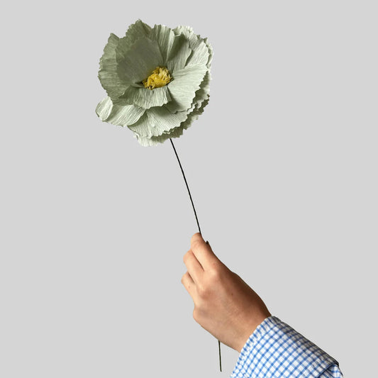 Paper Flower Peony Mint